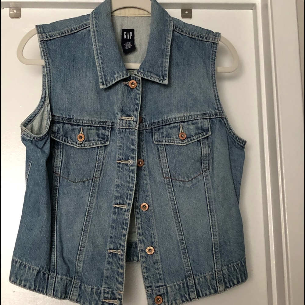 Denim vest